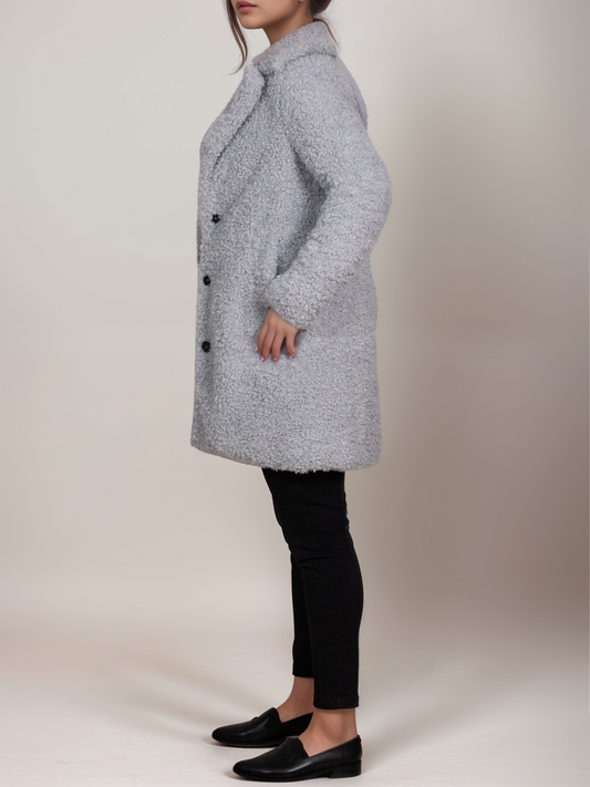 Recycled Boucle Coat | 