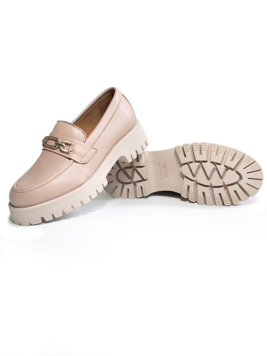 Mocasines con suela Track  | Zapatos veganos para mujer