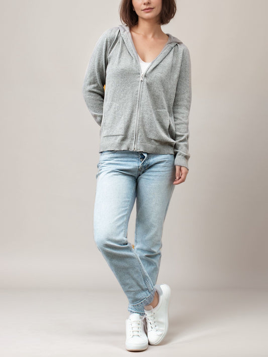 Recycled Knit Hoodie | Vegan Knitwear