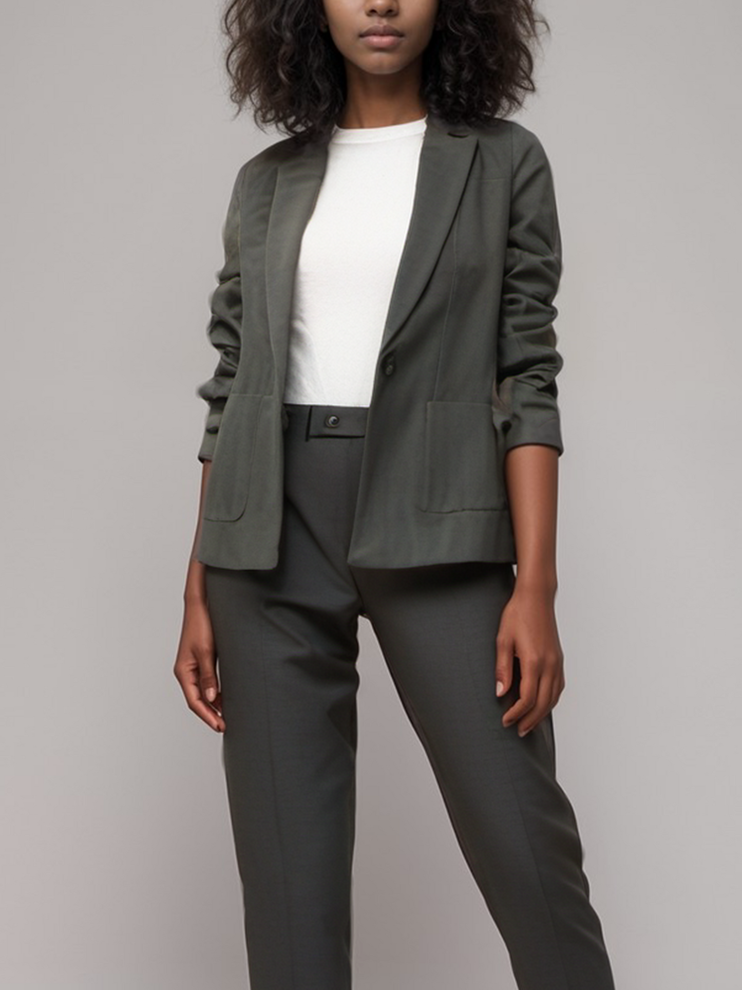 Vegan Wool Blazer