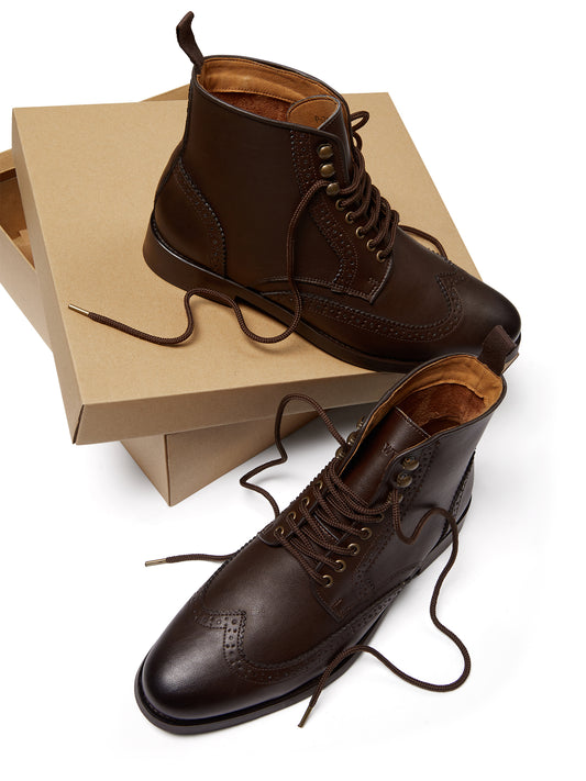 Botas brogue 