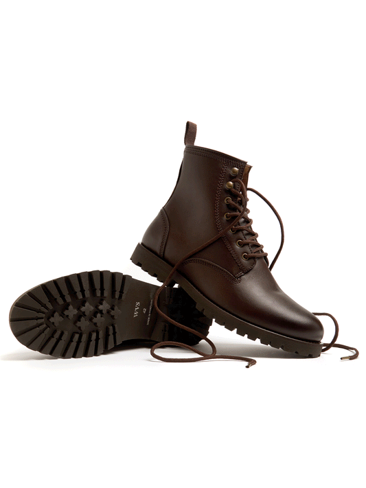 Steel toe vegan boots on sale