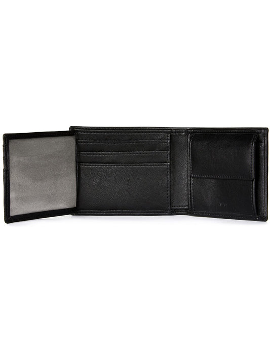 Vegan Men's Trifold Coin Wallet | Will's Vegan Store