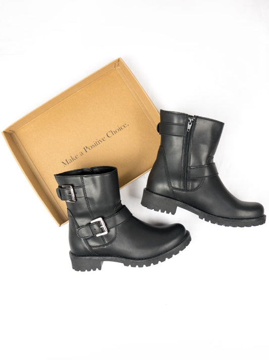 Vegan Women's Biker Boots | Will's Vegan Store