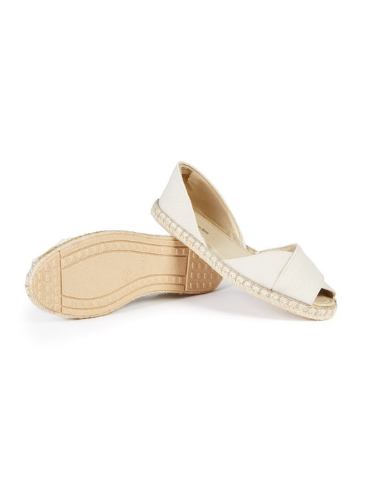 Vegan Women's Recycled Espadrille Cross Over Straps | Will's Vegan Store