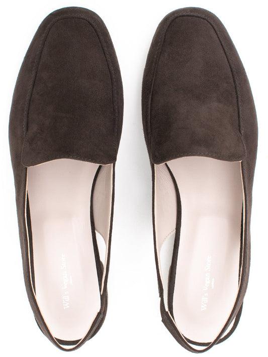 Vegan Women's Slingback Loafers | Will's Vegan Store