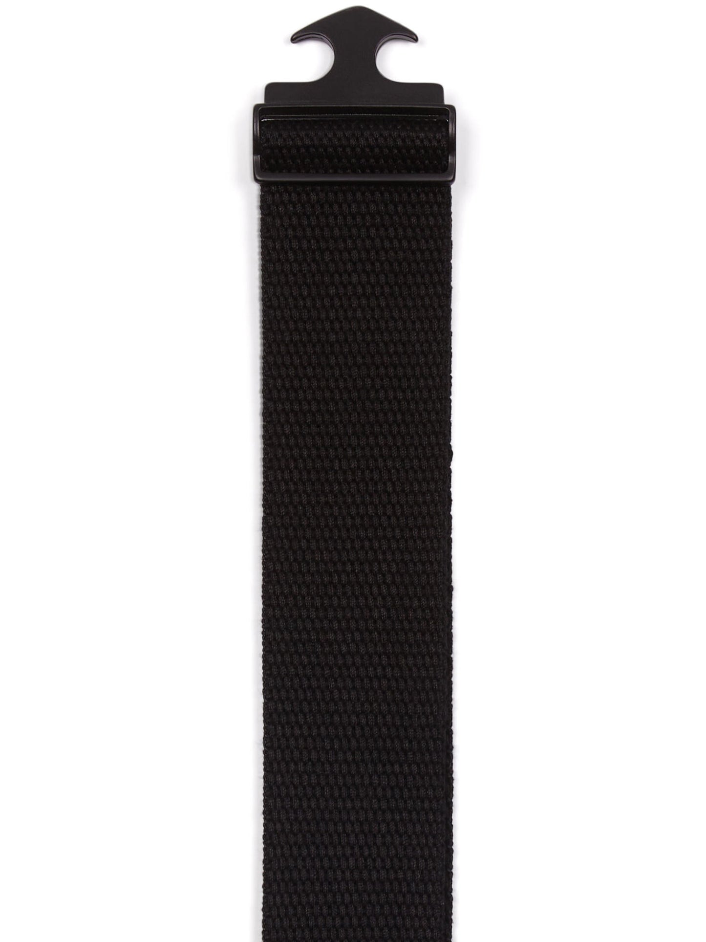 Cinturón de tencel y clip metálico de 4 cm