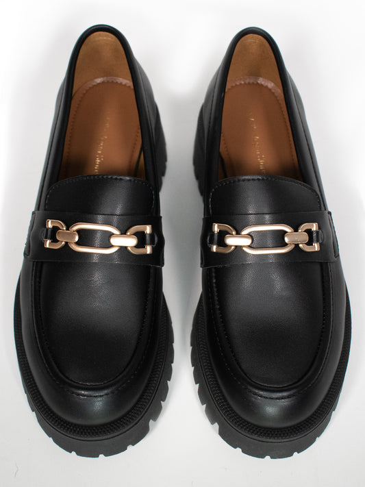 Track Sole Loafers