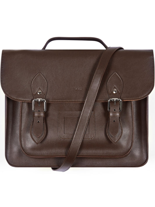 14 Inch Classic Satchel | Vegan Satchels