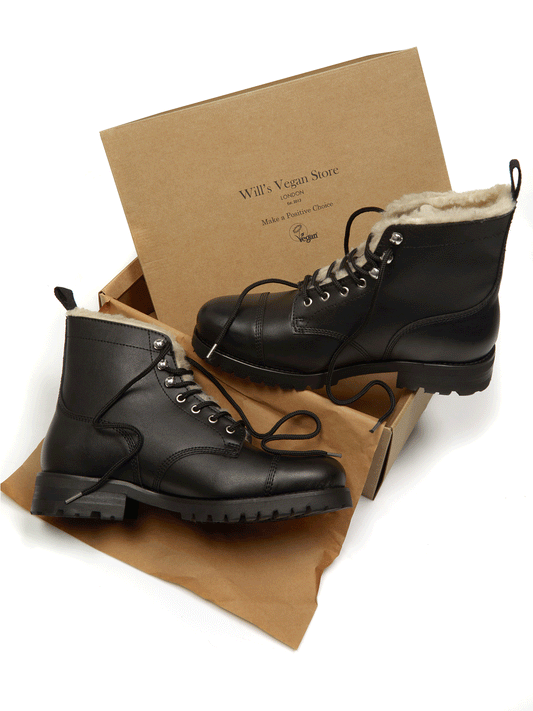 Insulated Work Boots | Vegan Men's Shoes