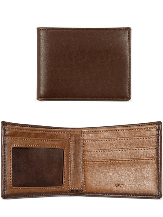 Vegan Men's Slim US billfold ID wallet | Will's Vegan Store