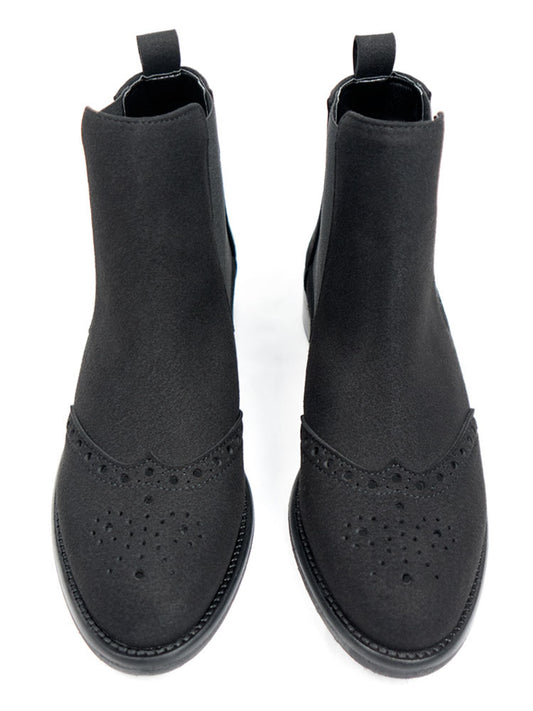 Vegan Women's Brogue Booties | Will's Vegan Store