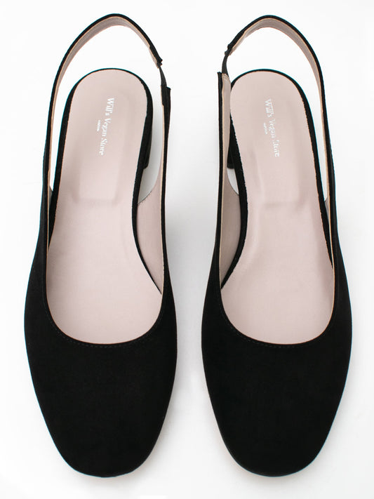 Vegan Women's Slingback Flats | Will's Vegan Store