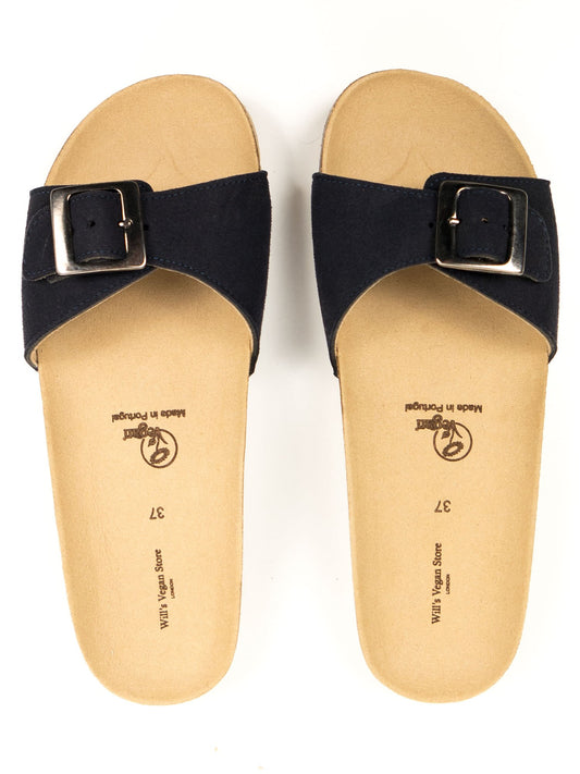 Vegan Women's Single Strap Footbed Sandals | Will's Vegan Store