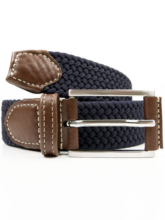 Vegan Men's 3.5cm Woven Belt | Will's Vegan Store