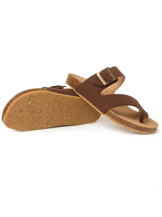 Vegan Women's Two Strap Toe Peg Sandals | Will's Vegan Store