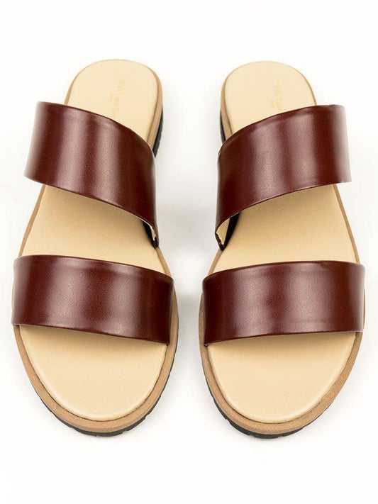 Sandalias de dos correas  | Zapatos veganos para mujer